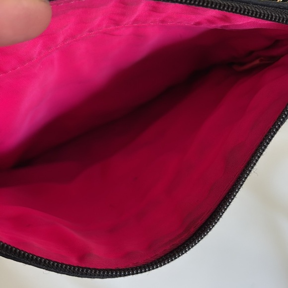 Dooney & Bourke North South Triple Zipper Small Navy Nylon Crossbody - Picture 10 of 10